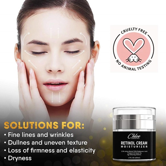 Retinol Moisturizer for Face and Eye area - Picture 2 of 5